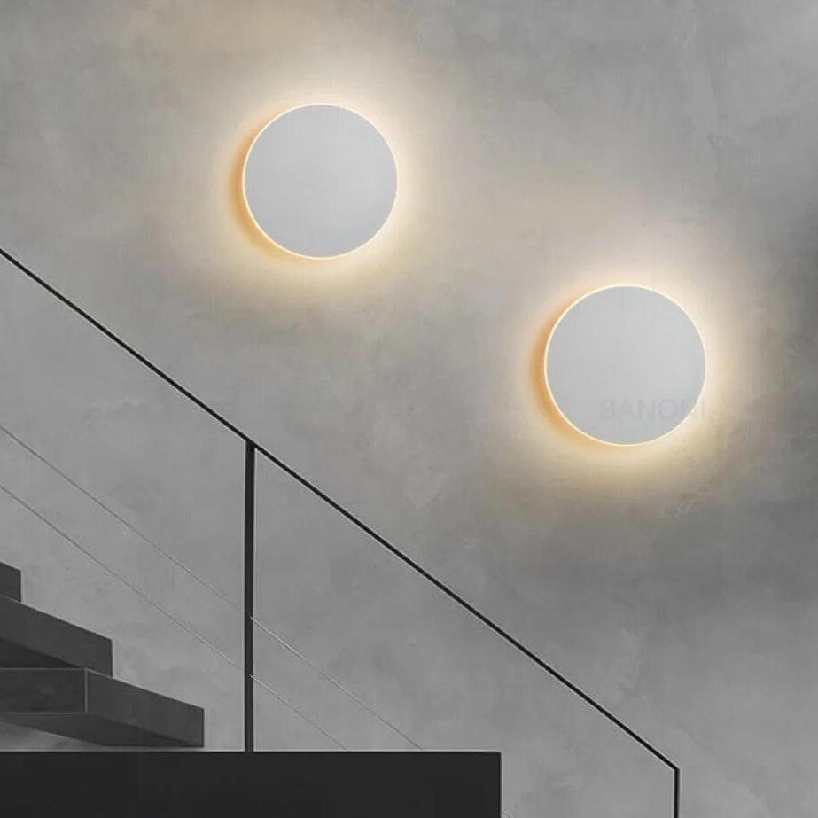 Modern Nordic Round Aluminum Minimalist LED Wall Light T1991