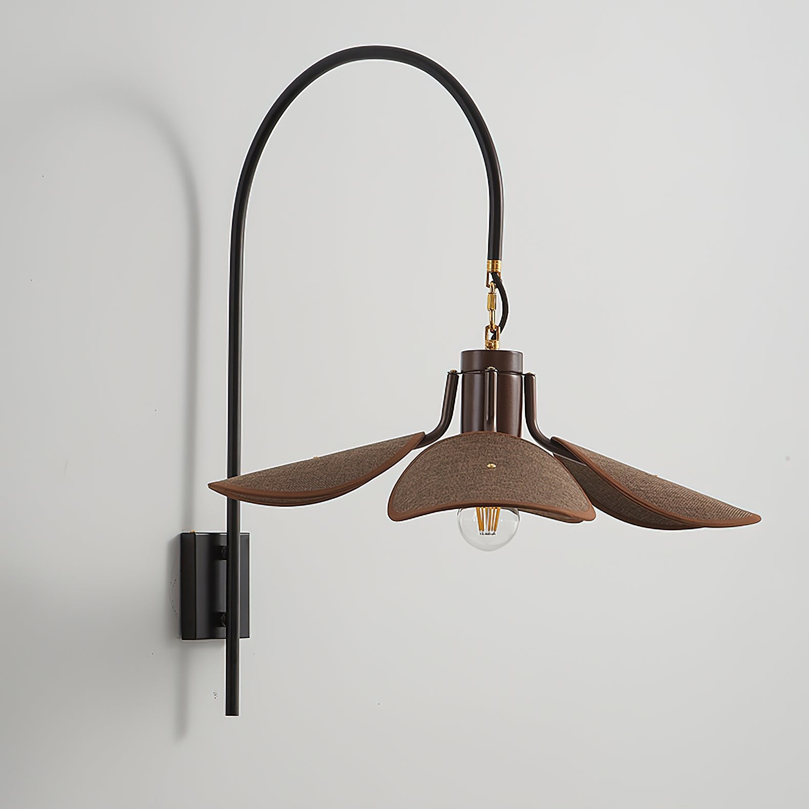 Retro Wabi-Sabi Style Petal Bloom Wall Lamp M517
