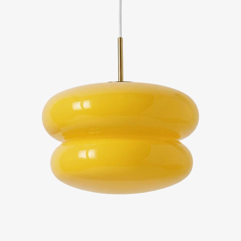 Orra Opal Glass Dome Pendant - Modern Hanging Light for Kitchen T421