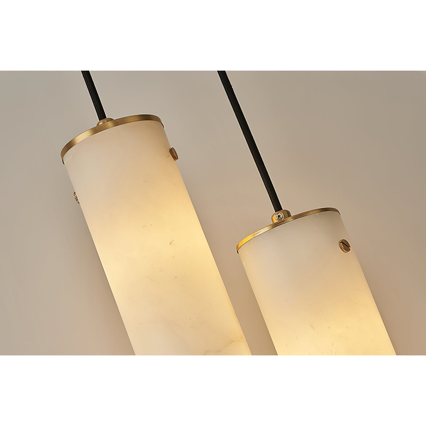 Nula Vertical Alabaster Pendant Light T1650