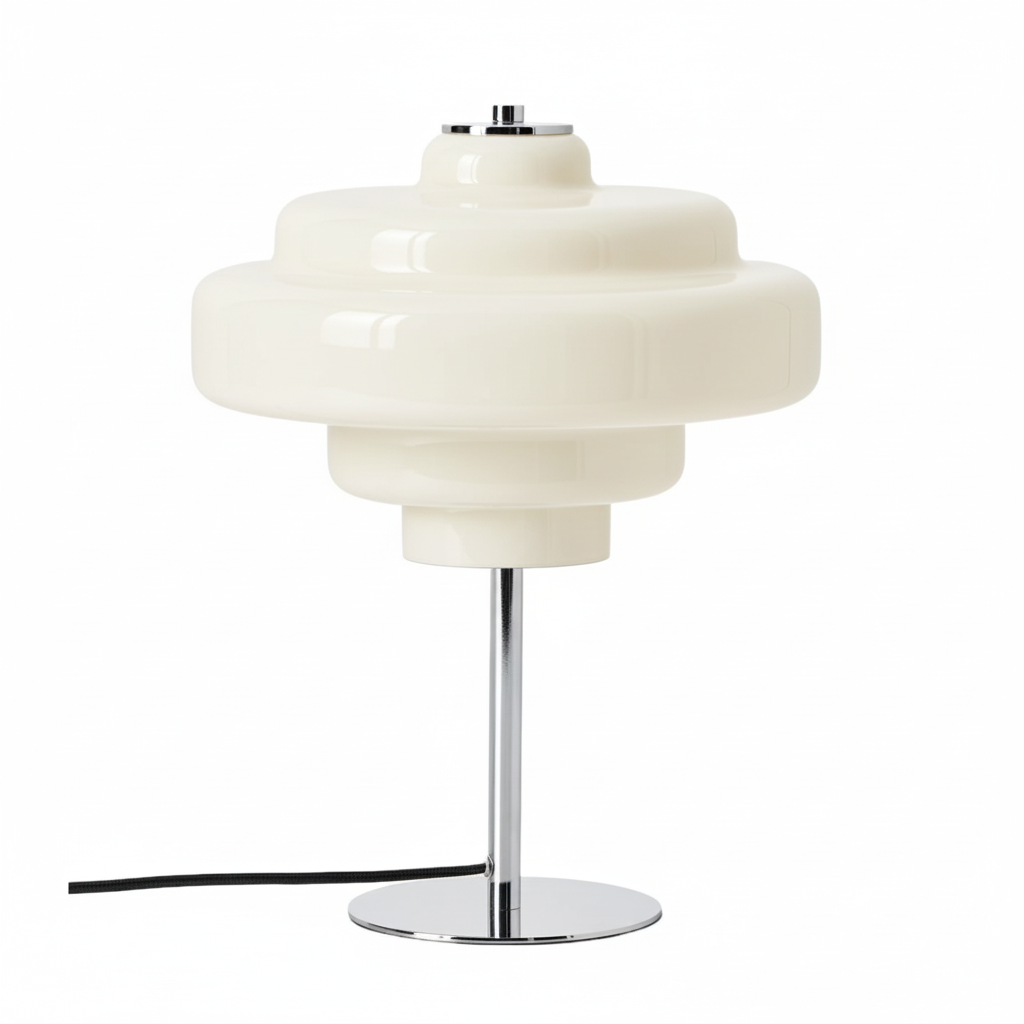 Koloro Multi-Layer Table Lamp - Vintage Glass and Metal for Living Room T276
