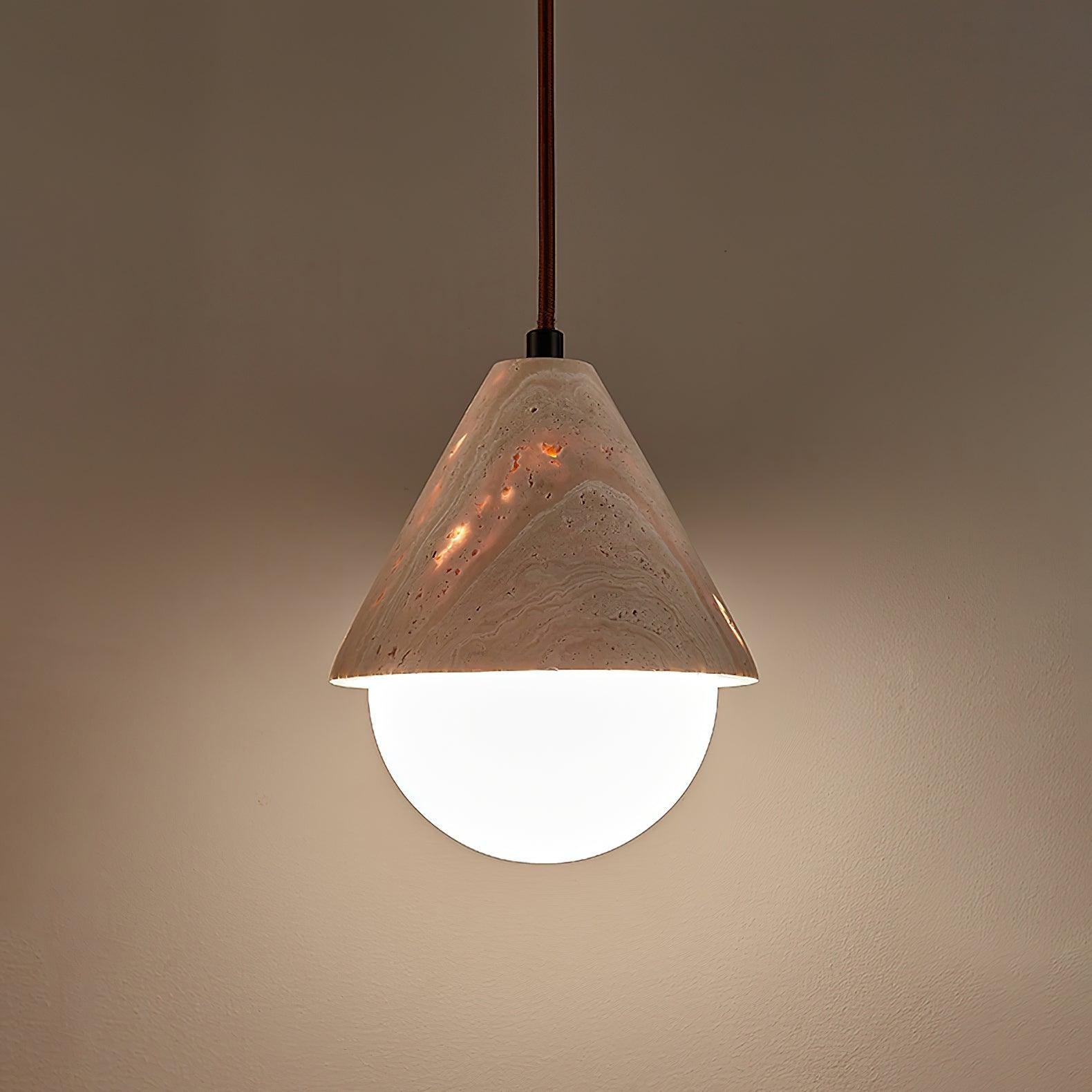 Travertine Pendant Light T2115