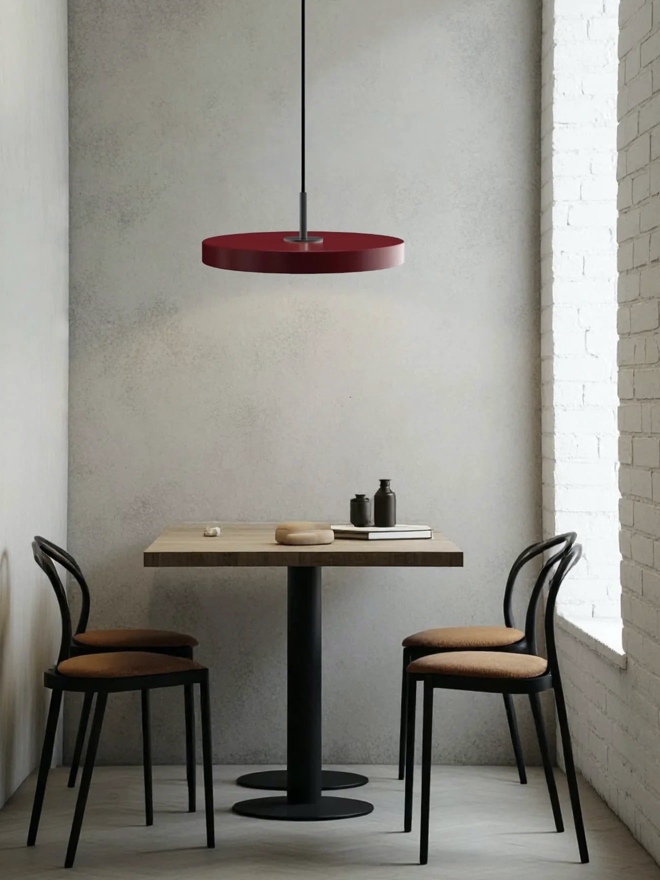 Modern Disc Pendant Light — Nordic Minimalist Fixture for Dining & Kitchen G102