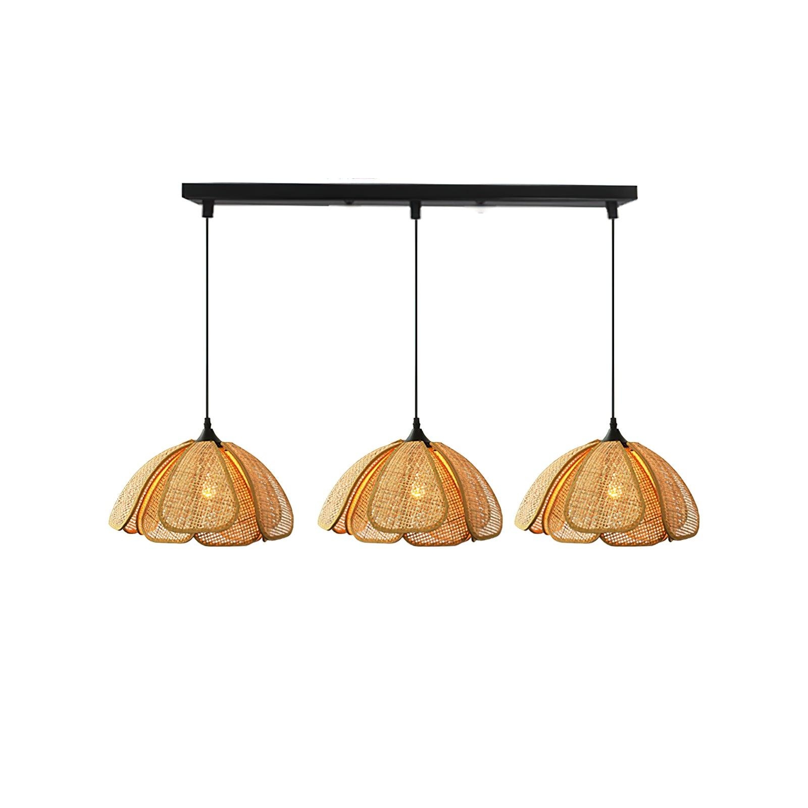 Bloom Rattan Pendant Lamp T1582