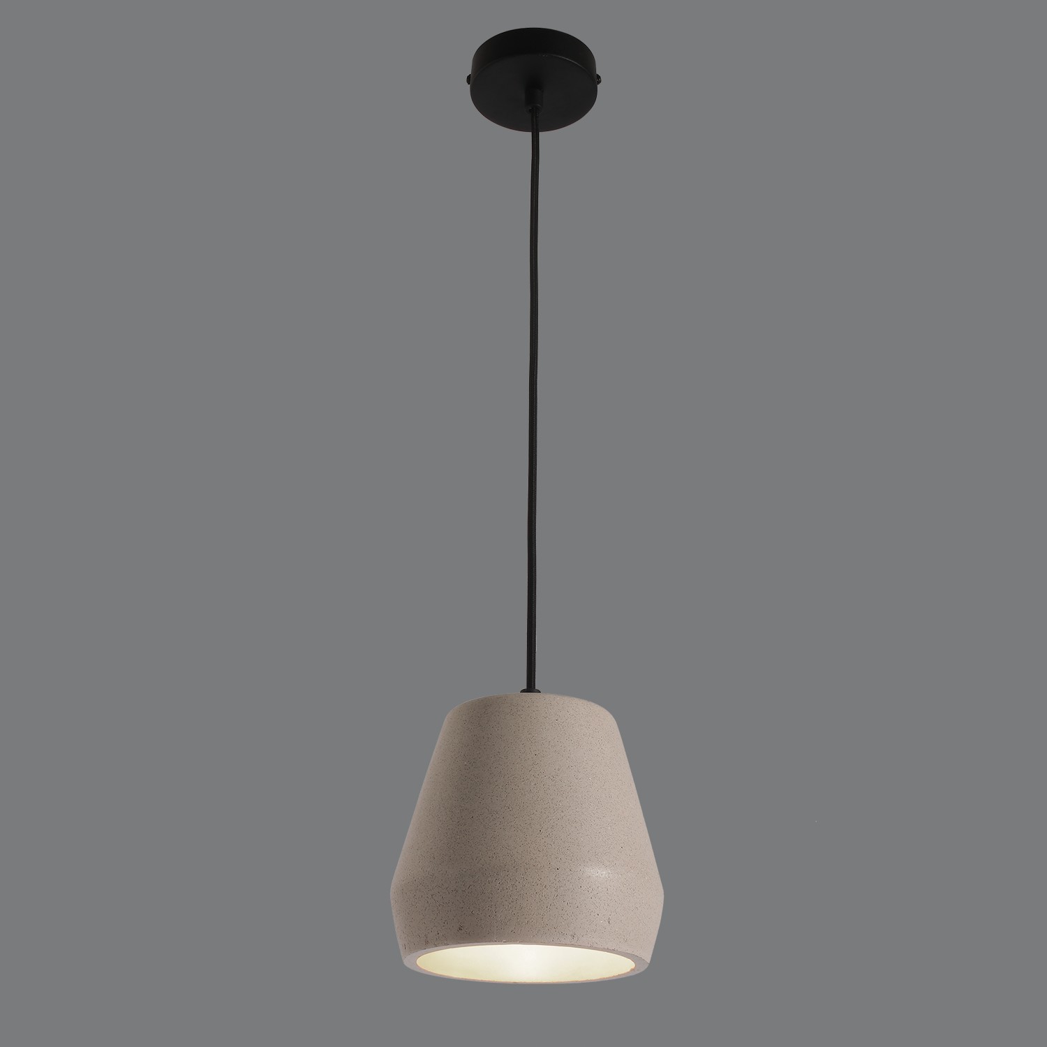Suspension lamp Herc made of cement
