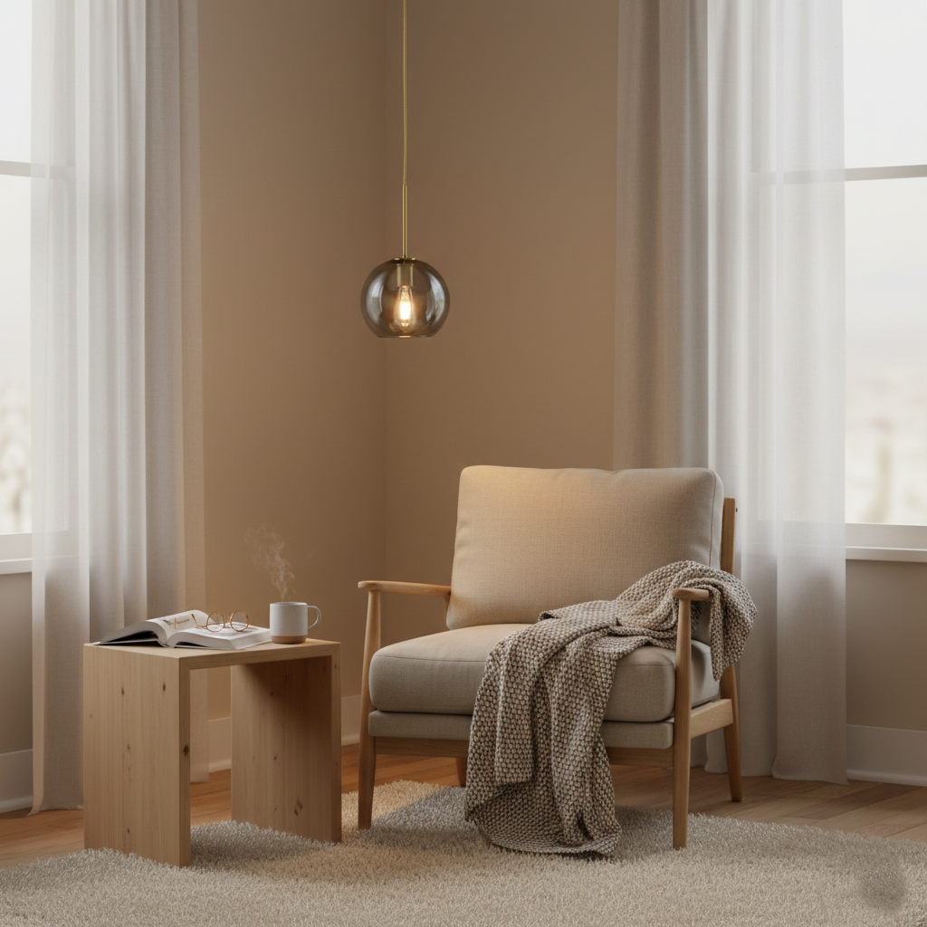 Solara Nordic Spherical Glass Pendant Light T2167