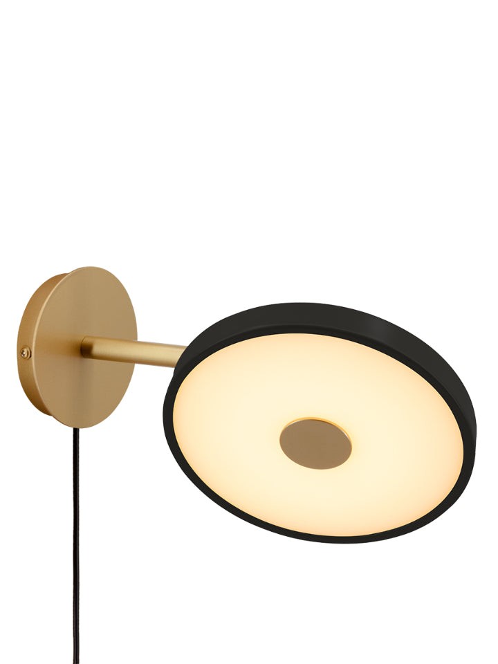 Scandinavian Monochrome Metal Wall-Lamp – Lighting for Bedroom Decor G101