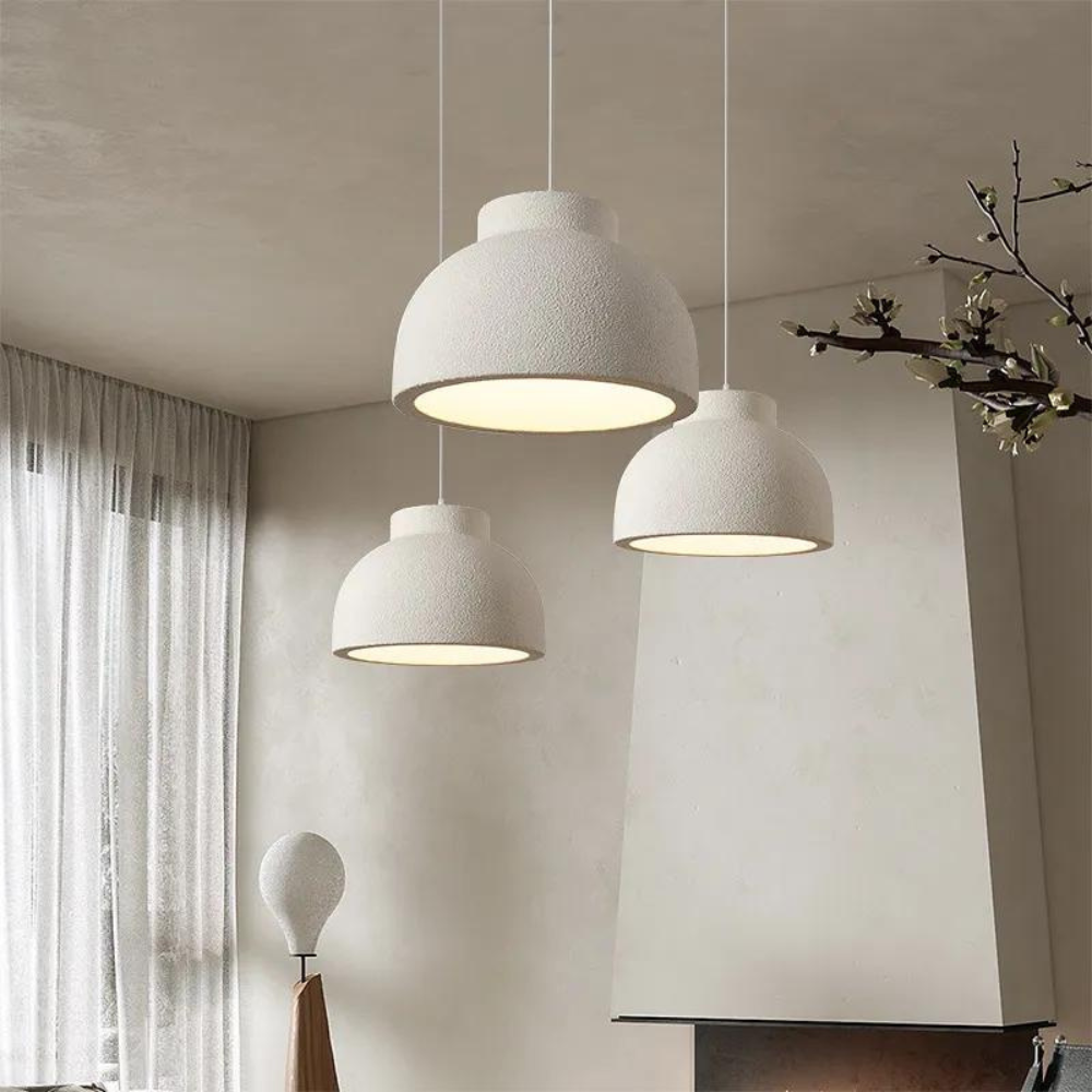 Nordic Bowl Minimalist Polystyrene Pendant Light T2053