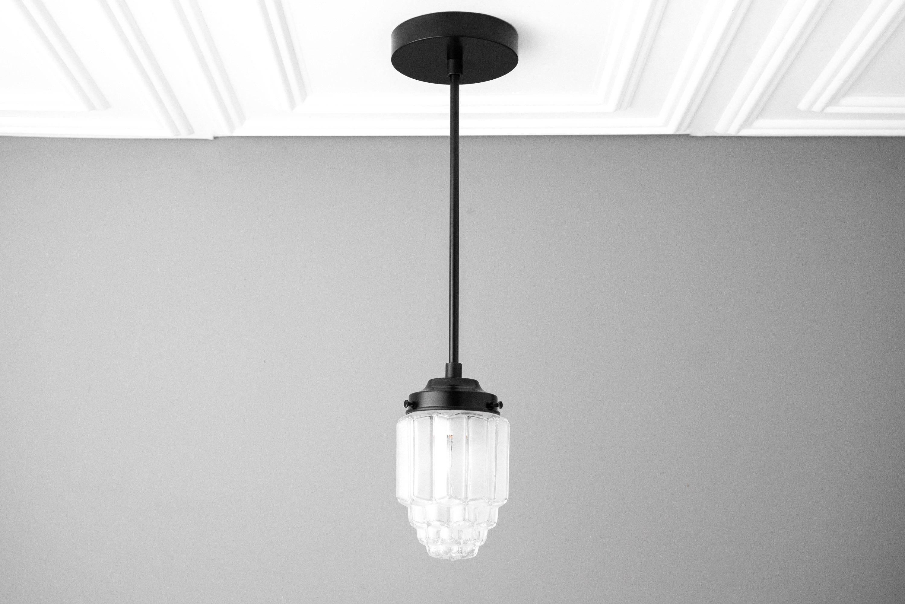 Tierlux Glass Pendant Light - Art Deco Globe Design T347