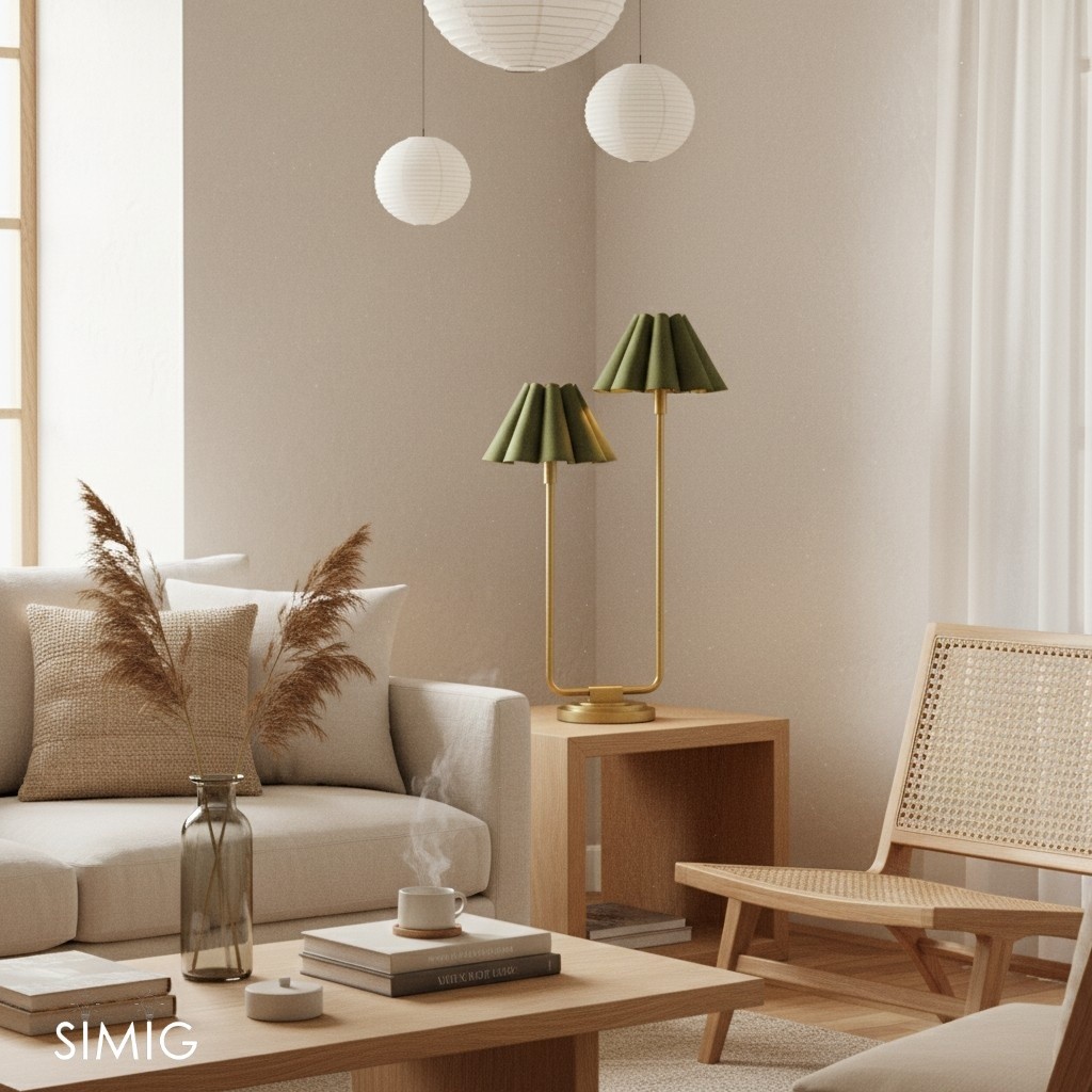 Sleek Minimalist Table Lamp – Modern Design for Living Room & Office T057