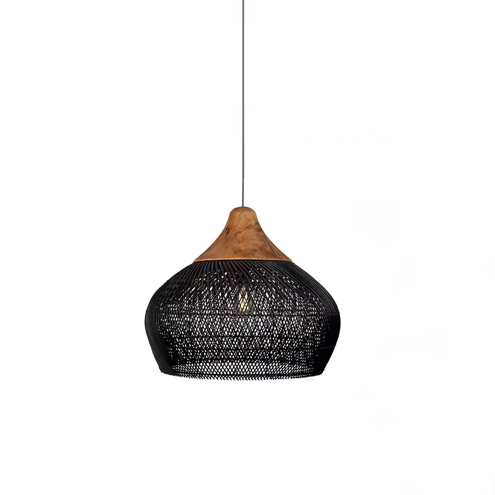 Harp Braided Rattan Pendant Lamp T048