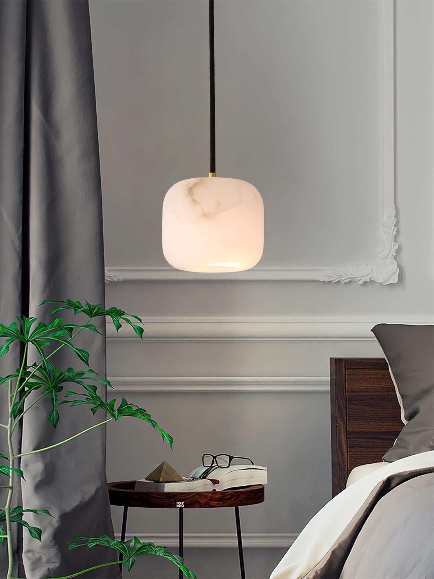 Alabaster Bedside Pendant Light T1647