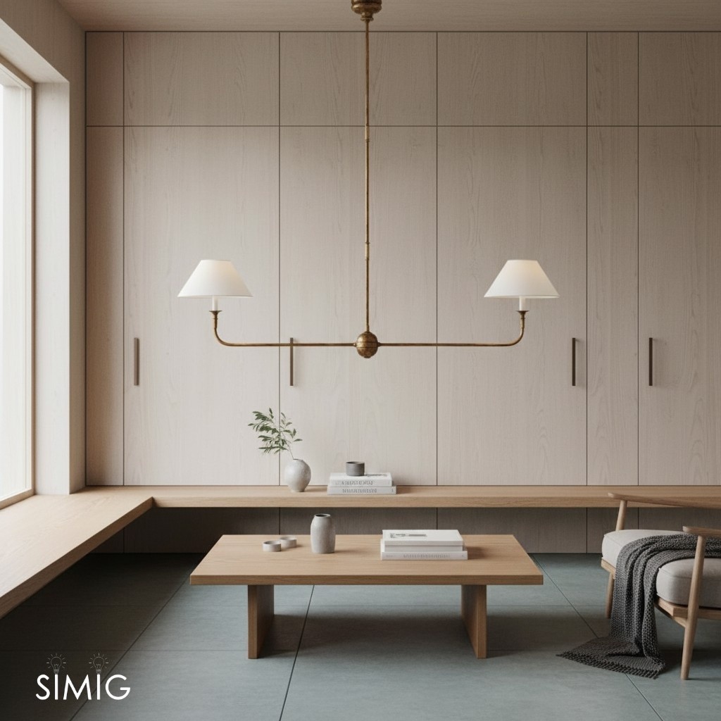 Piaf Geometric Metal Chandelier – Industrial Style for Dining Room T198