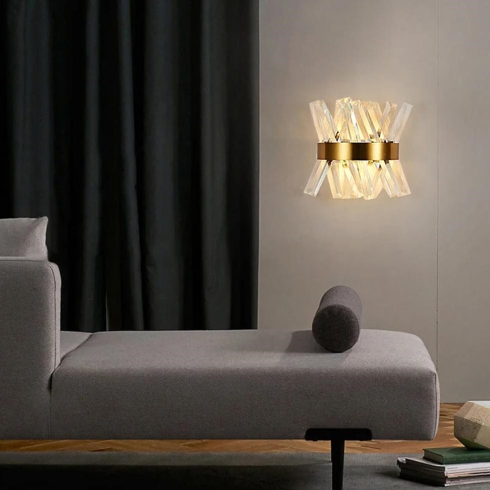 Modern Luxury Crystall Bedside Wall Light G41
