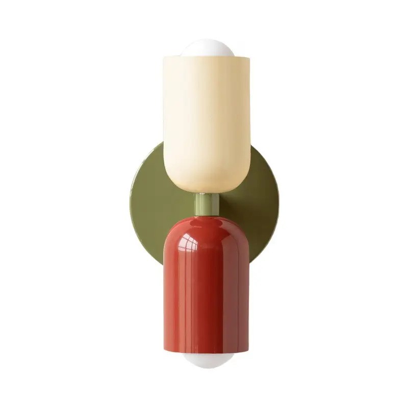 Double Head Up Down Wall Sconce - Modern Metal Ambient Light S94