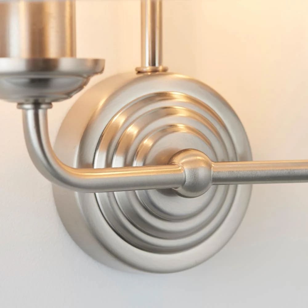 Tela Classic Wall Sconce - Elegant Fabric Shade with Metal Finish T654