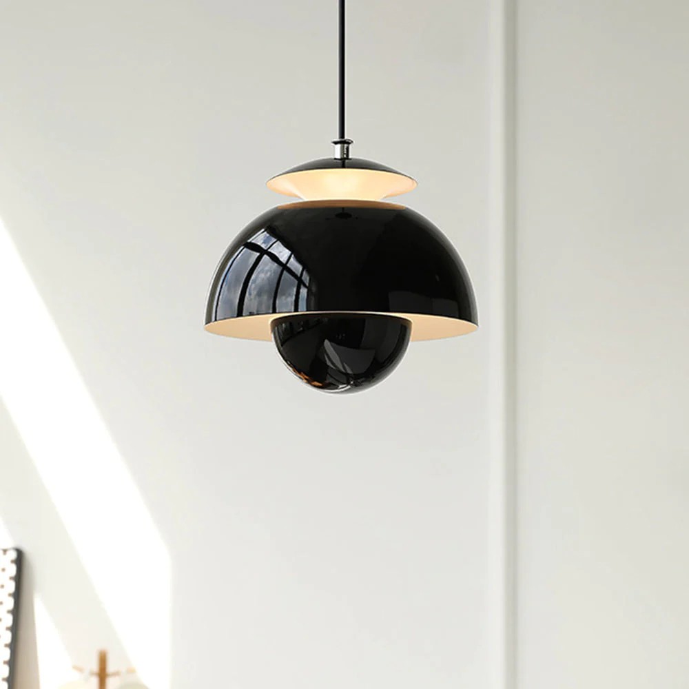Scandinavian Metal Flower Pendant Light - Living Room Fixture S97