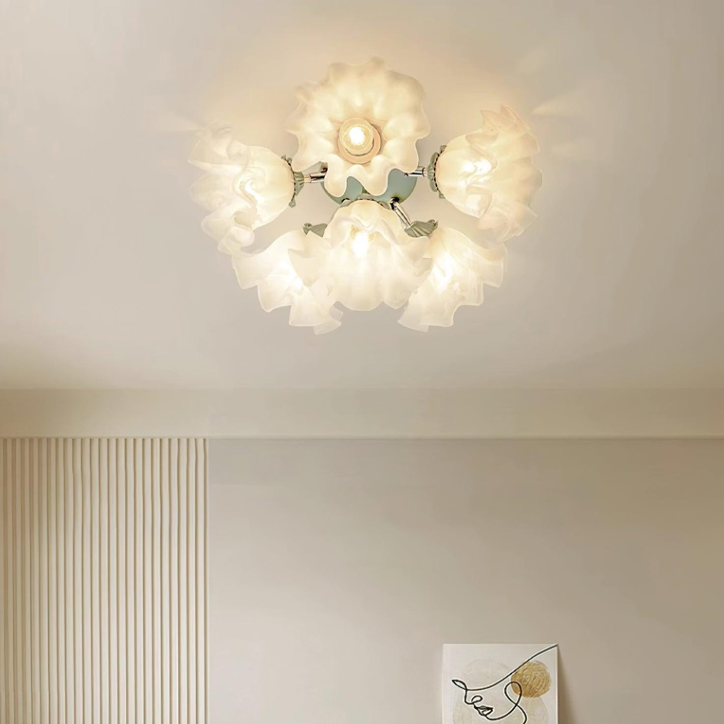 Lily Flower Ceiling Light P036