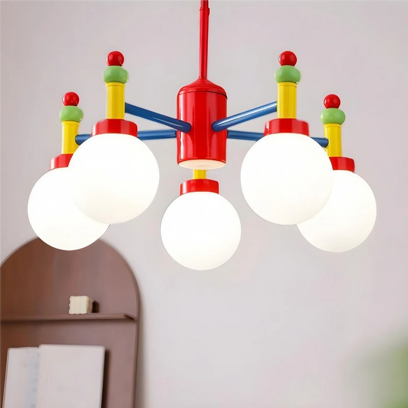 Art Decor Macaron Chandeliers For Children's Room S49