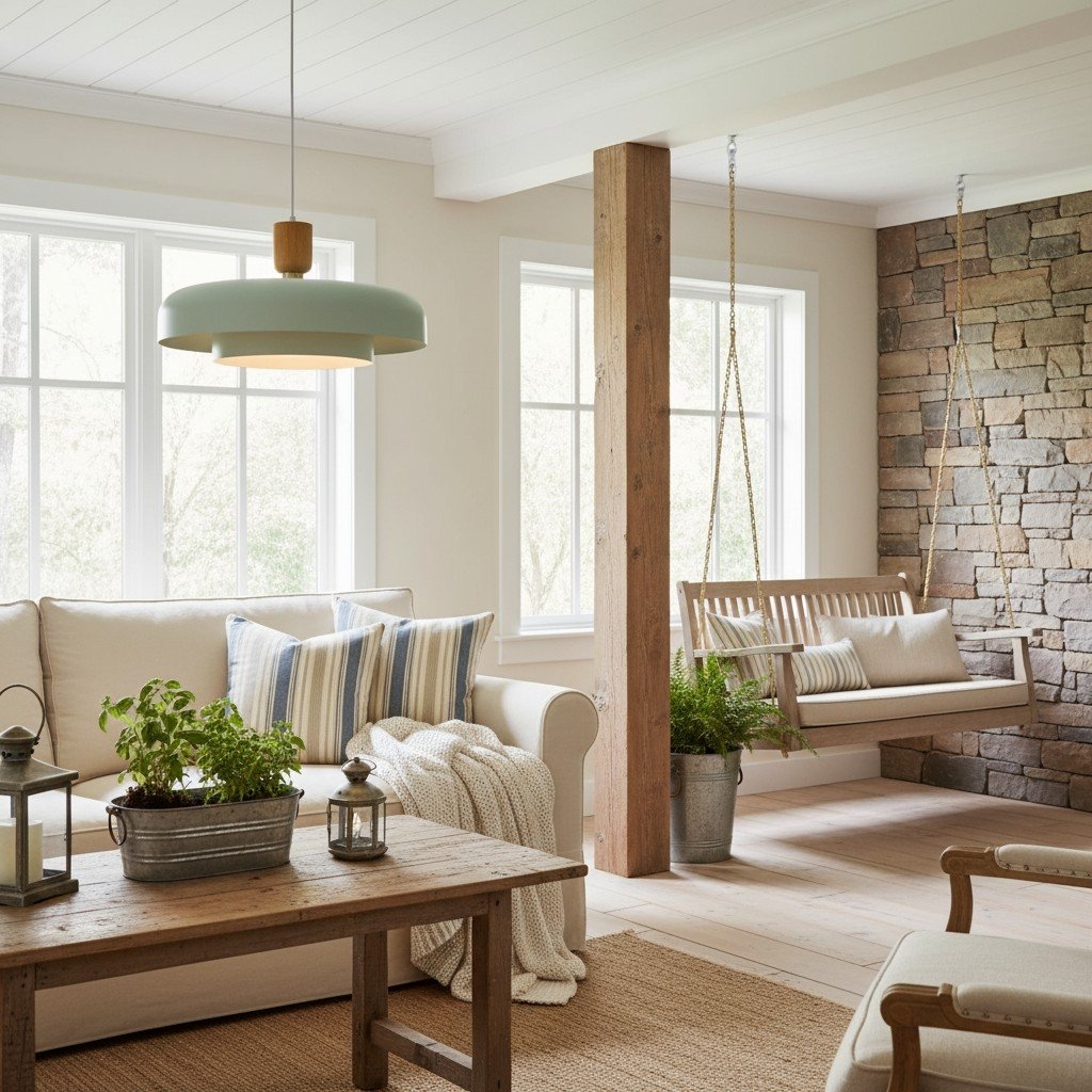 Orbulis Natural Wood Grain Pendant Light – Modern Minimalist Circular Light T594