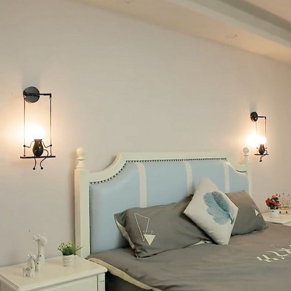 Cartoon Robot Wall Light