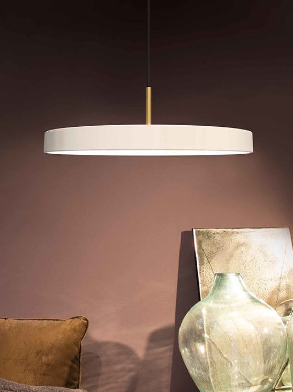 Modern Disc Pendant Light — Nordic Minimalist Fixture for Dining & Kitchen G102