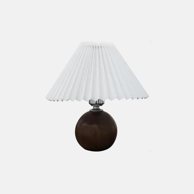 Modern Pleated Table Lamp Beside Lamp