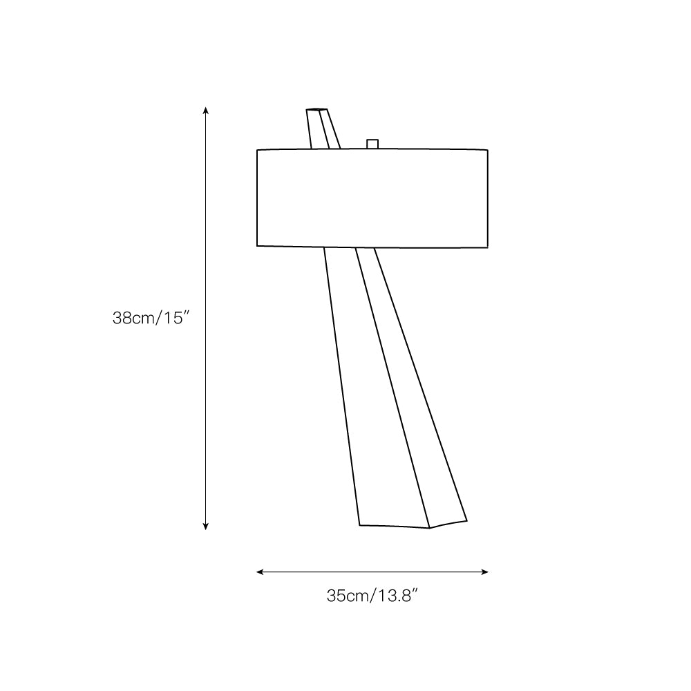 Jett Obelisk Table Lamp T1685