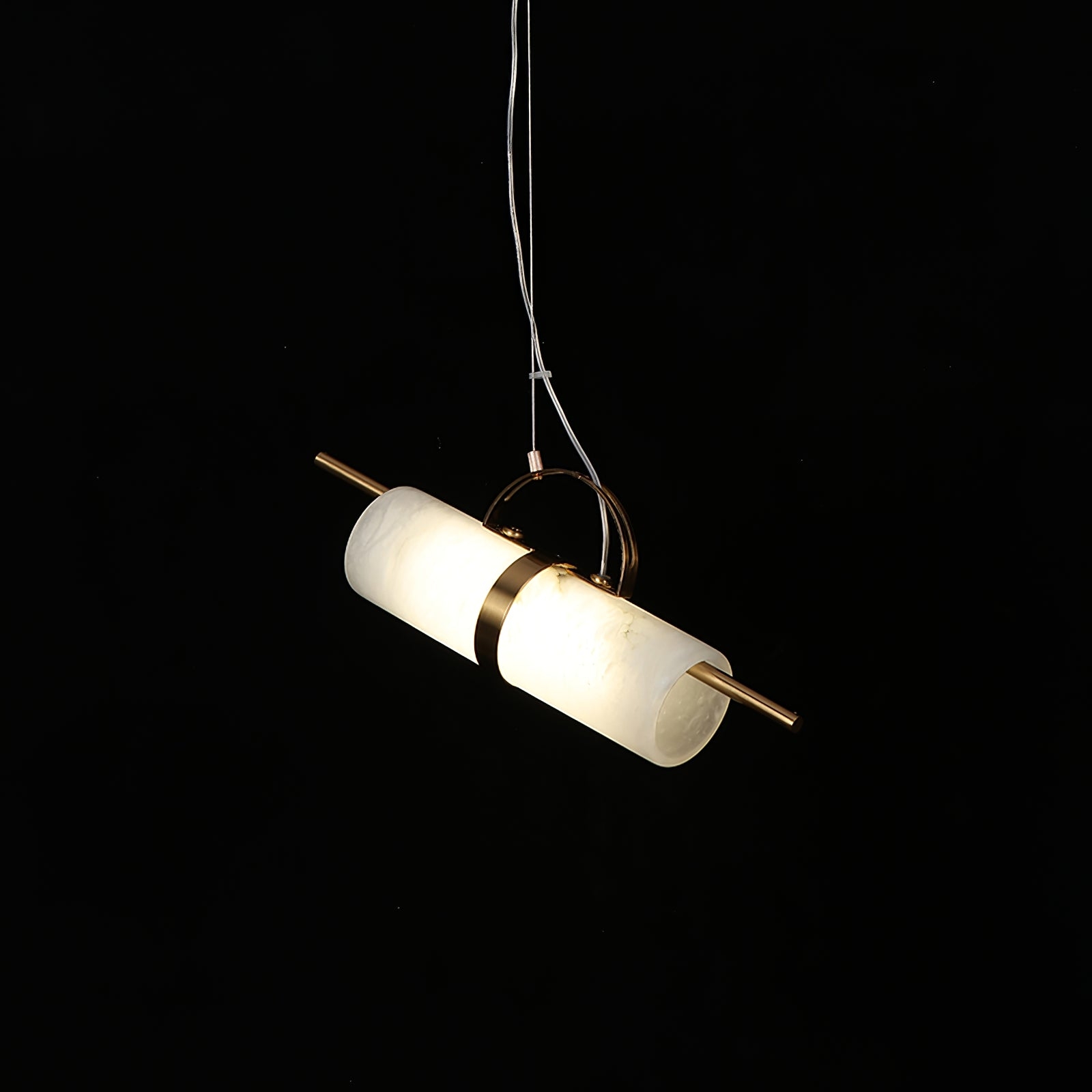 Mini Cylindrical Alabaster Pendant Light T1645