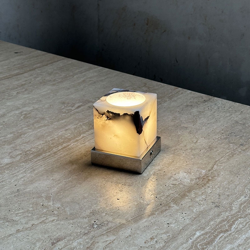Cube Marble Table Lamp T1798