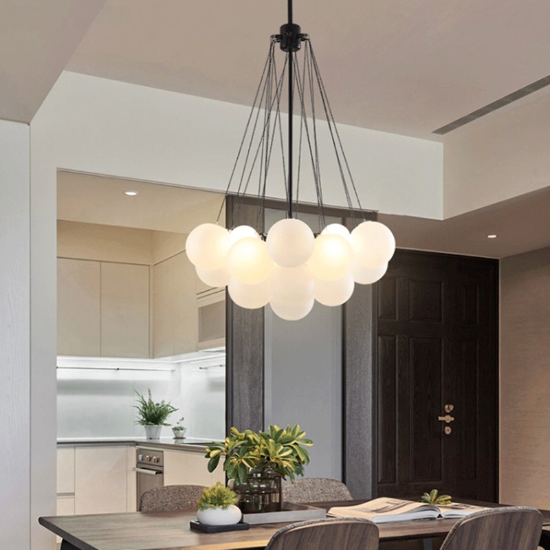 Cloud Orb Chandelier