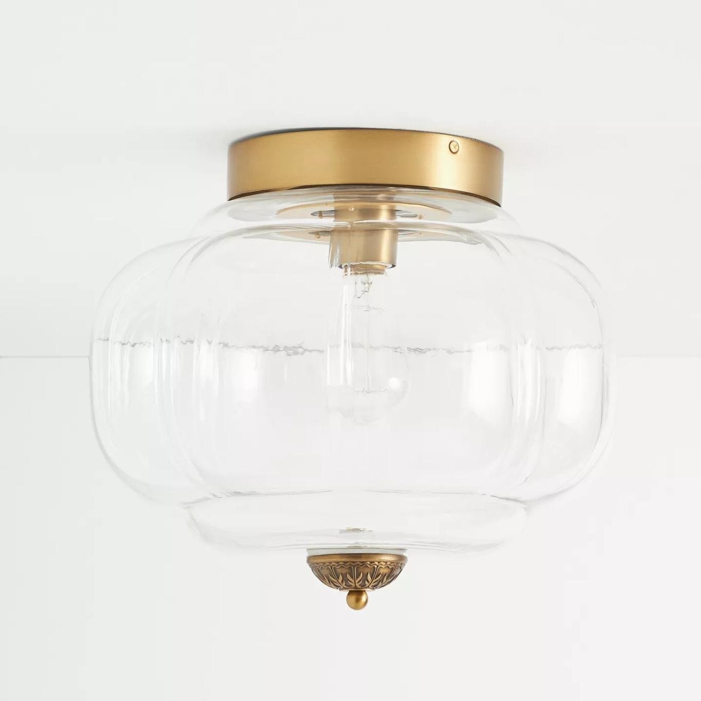 Eloise Lantern Style Semi Flush Light - Classic Charm for Interiors T287