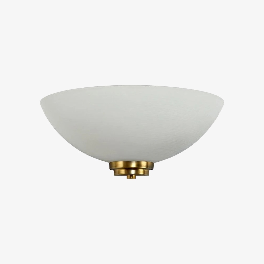 Lunetal Uplighter Retro Art Deco Profile Sconce - Decorative Wall Lamp for Entry or Study T840