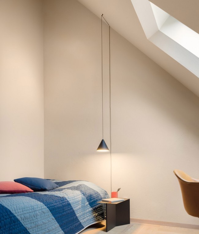 String Light Cone Pendant Light
