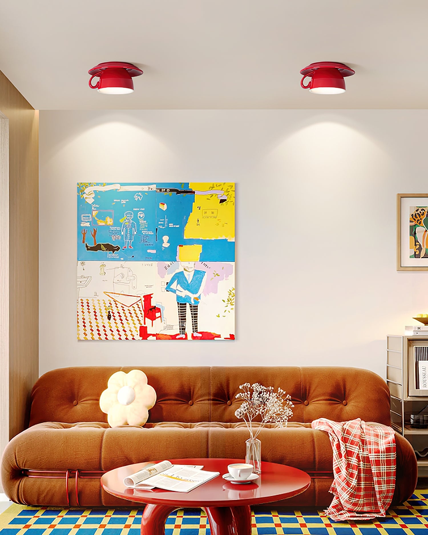 Teacup Ceiling Lamp T1354