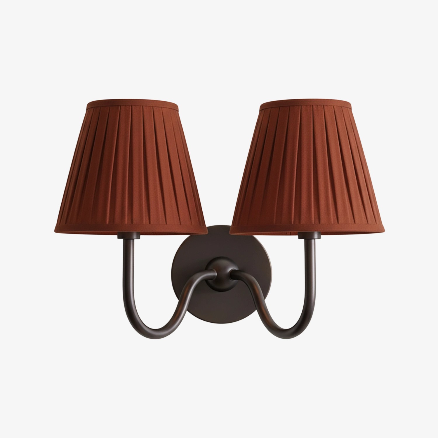 Luvora Modern Pleated Shade Wall Lamp for Bedroom & Living Room T036