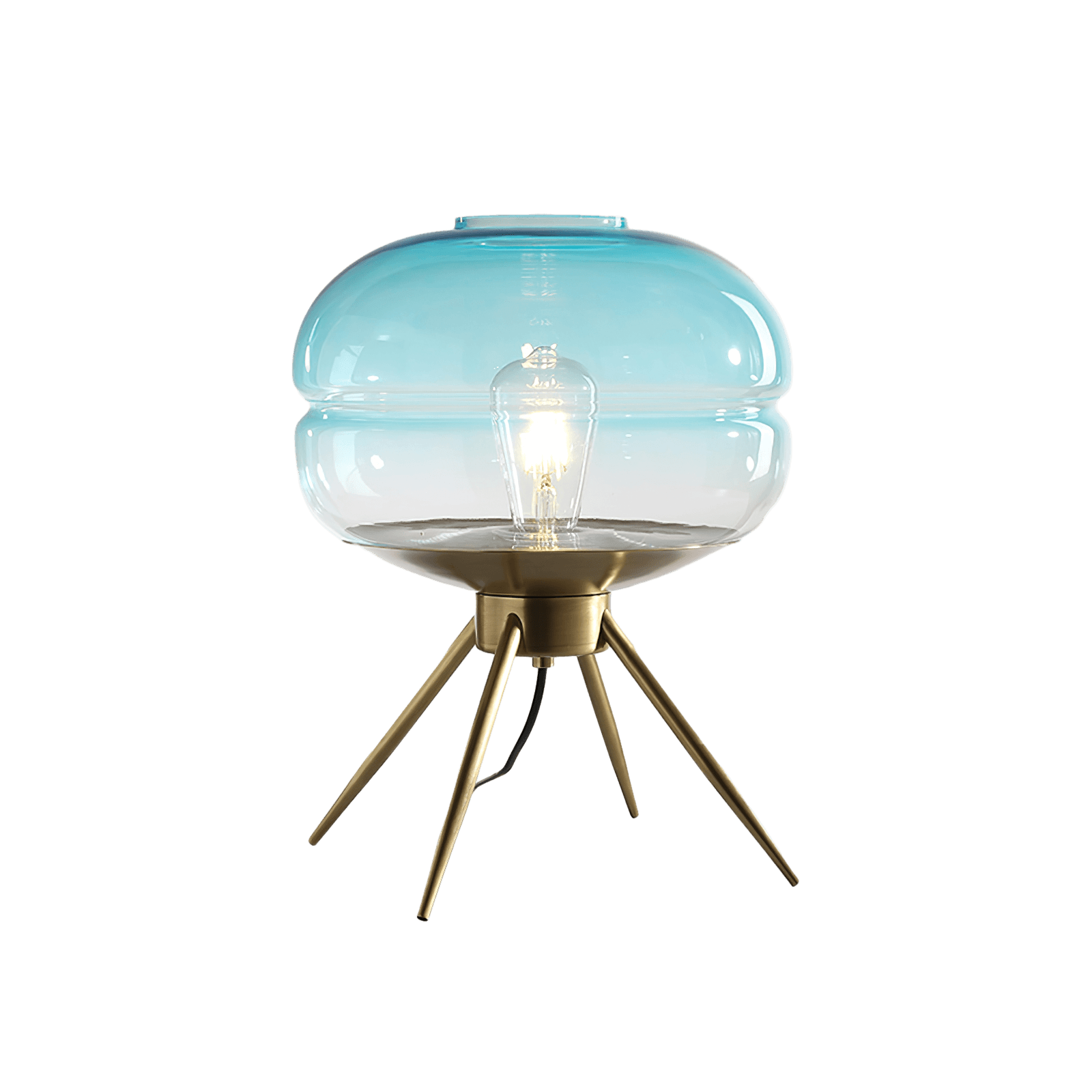 Luxury Personality Colored Glass Cover Tall Table Lamp M132