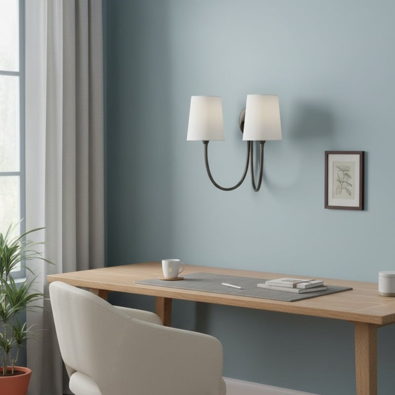 Roven Double Wall Sconce - Classic Style Lighting for Bedroom T657