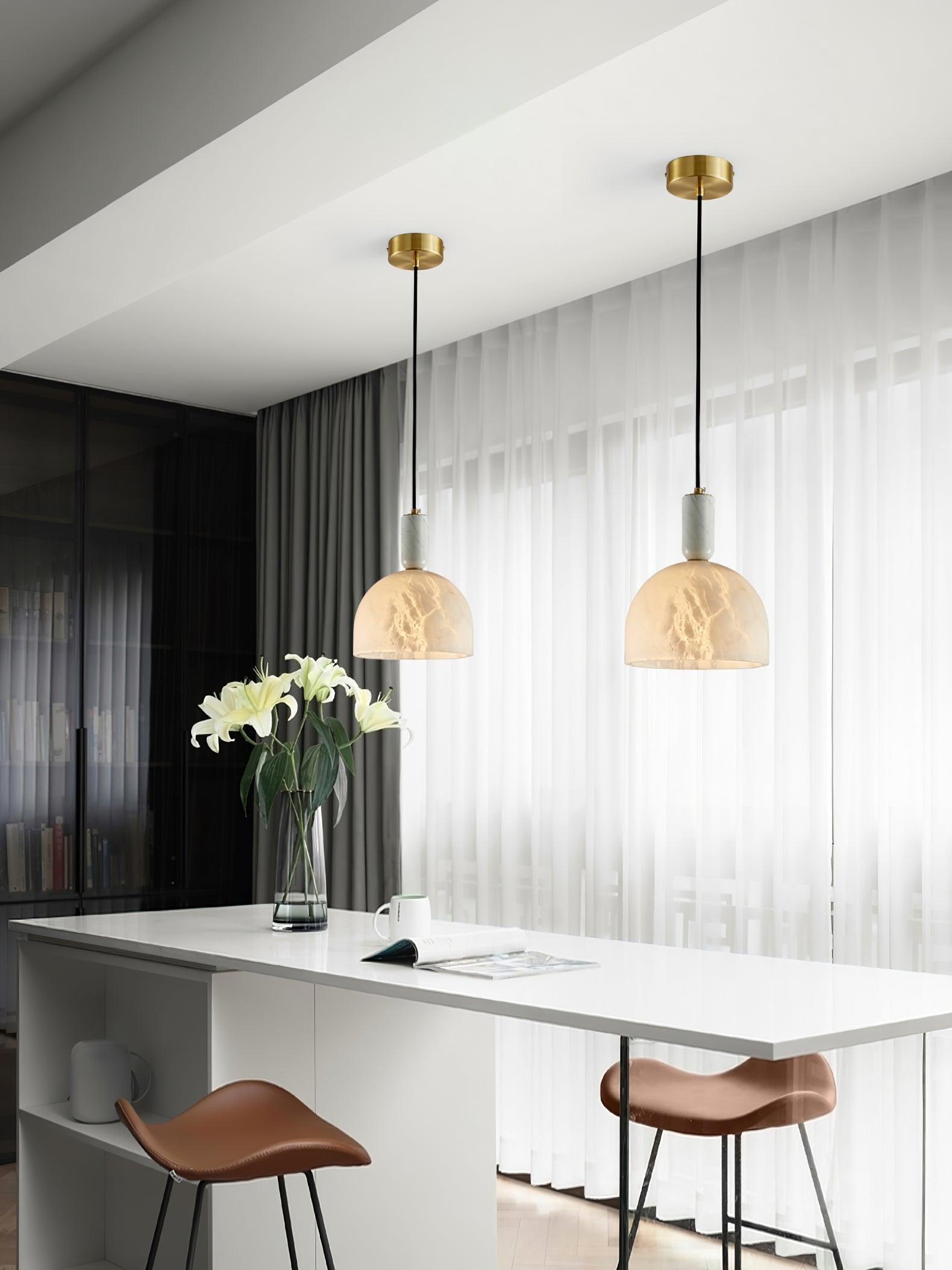 Blair Alabaster Pendant Light T1579