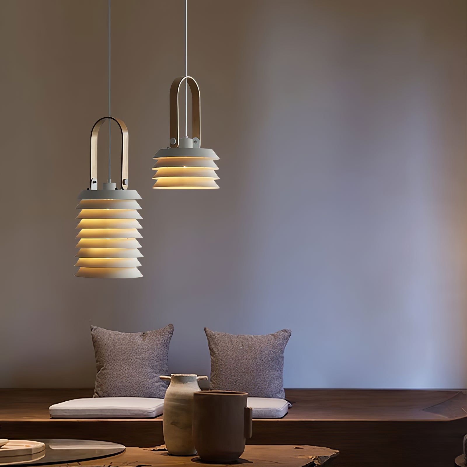 Minimalist Lantern Pendant Lamp T1644