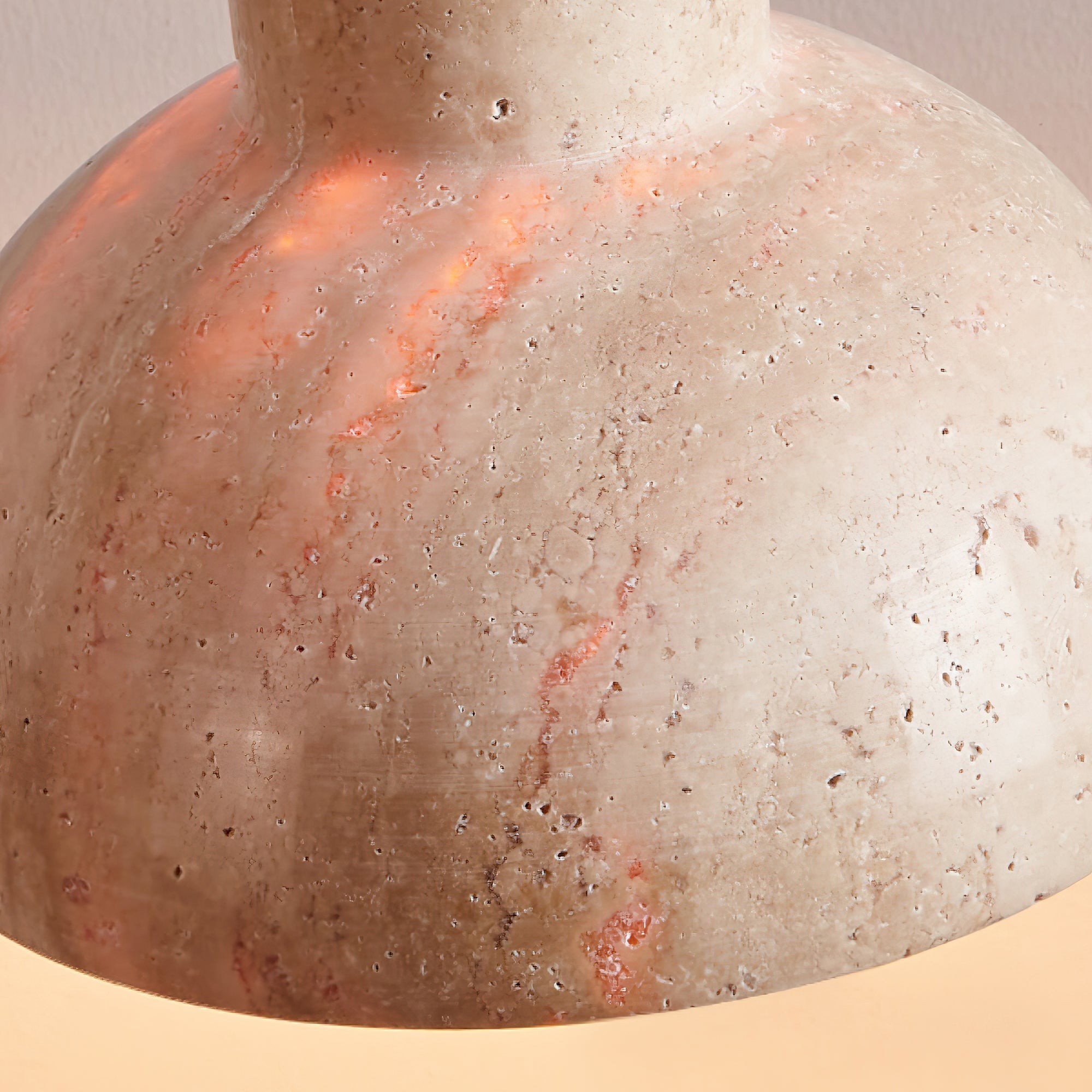 Wabi-Sabi Style Creative Travertine Pendant Light M502