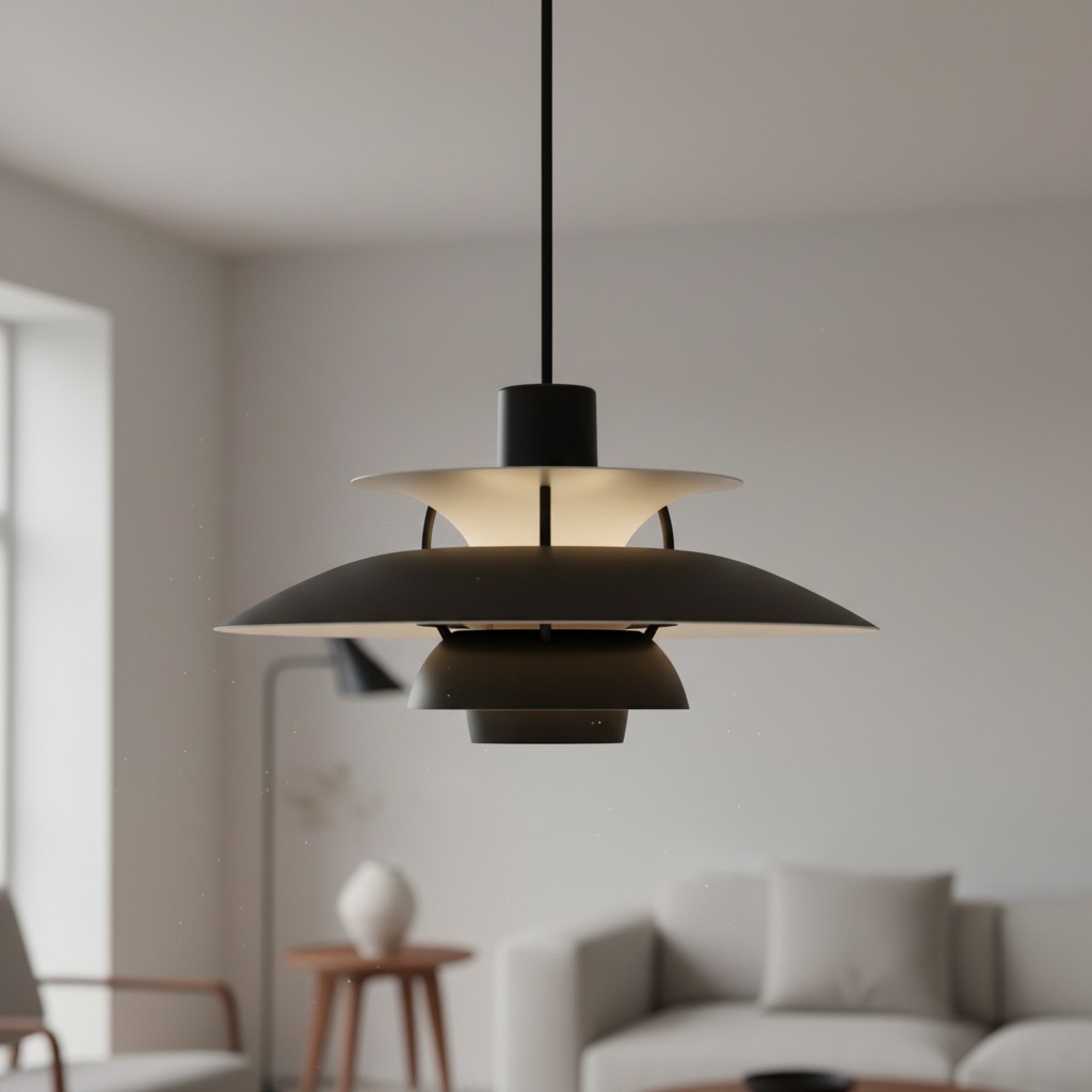 Danish Multi-layer Metal Pendant Light S107