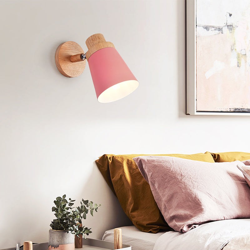 Swivel Conical Macaron Wall Light S39