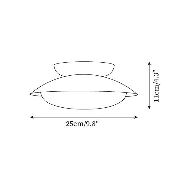 Cream Modern Ceiling Light M20