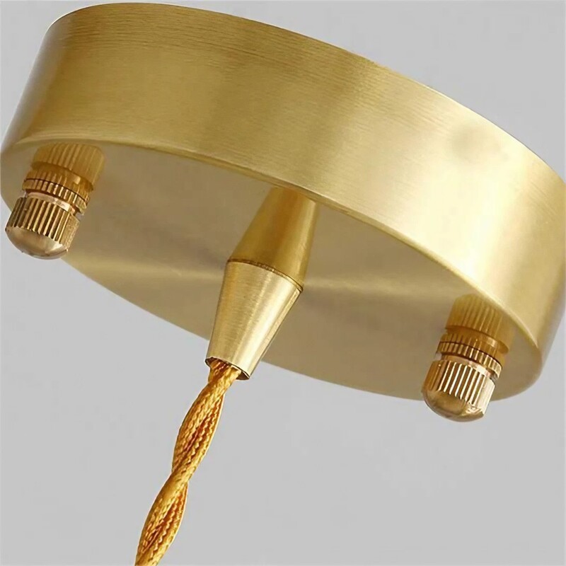 Retro Glass Bowl Pendant Lamp