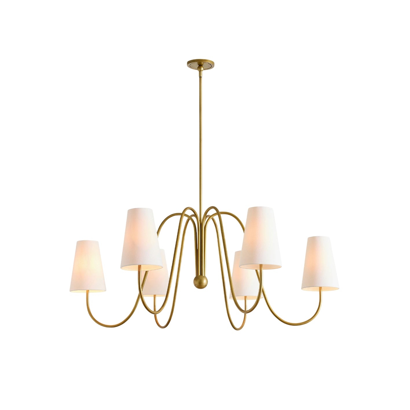 Gianna Curved Chandelier T1864