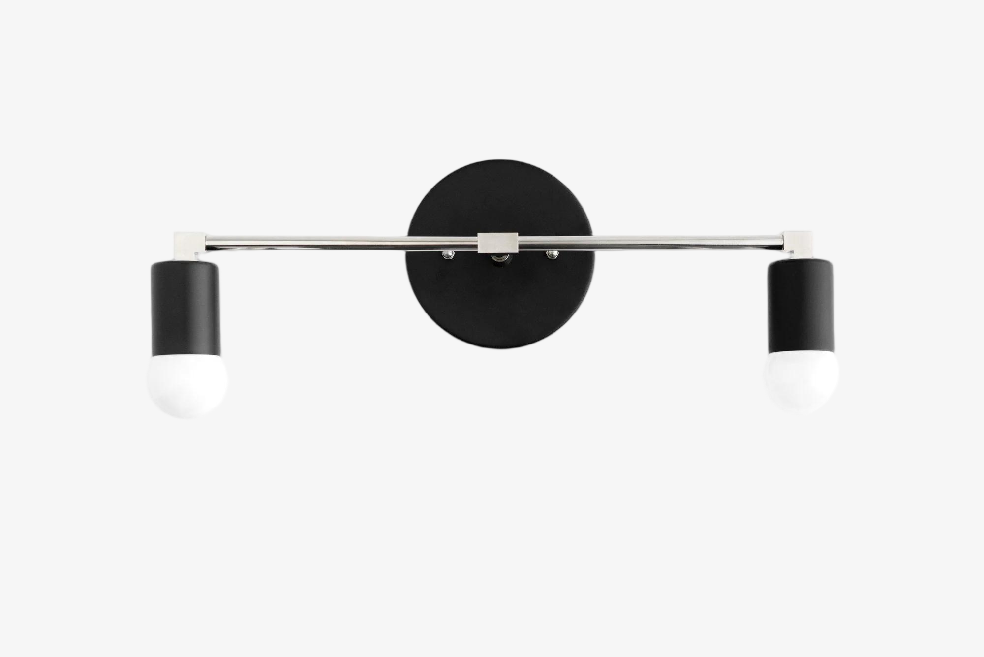 Mobilux Line industrial Bathroom Vanity Light - Minimalist Wall Sconce - Elegant Fixture T322
