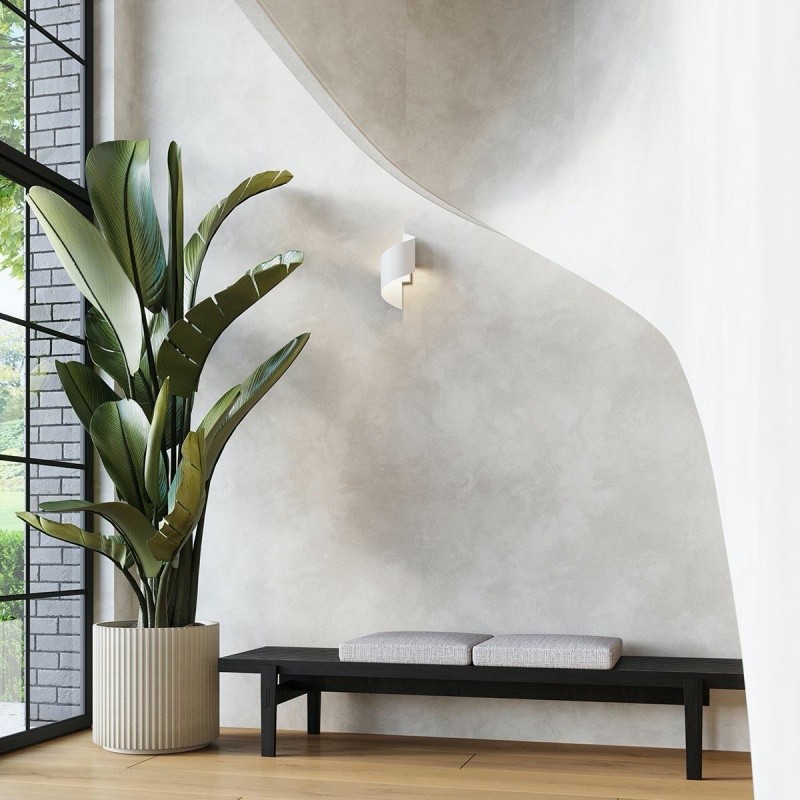 Modern Curl Twisted LED Wall Light M38