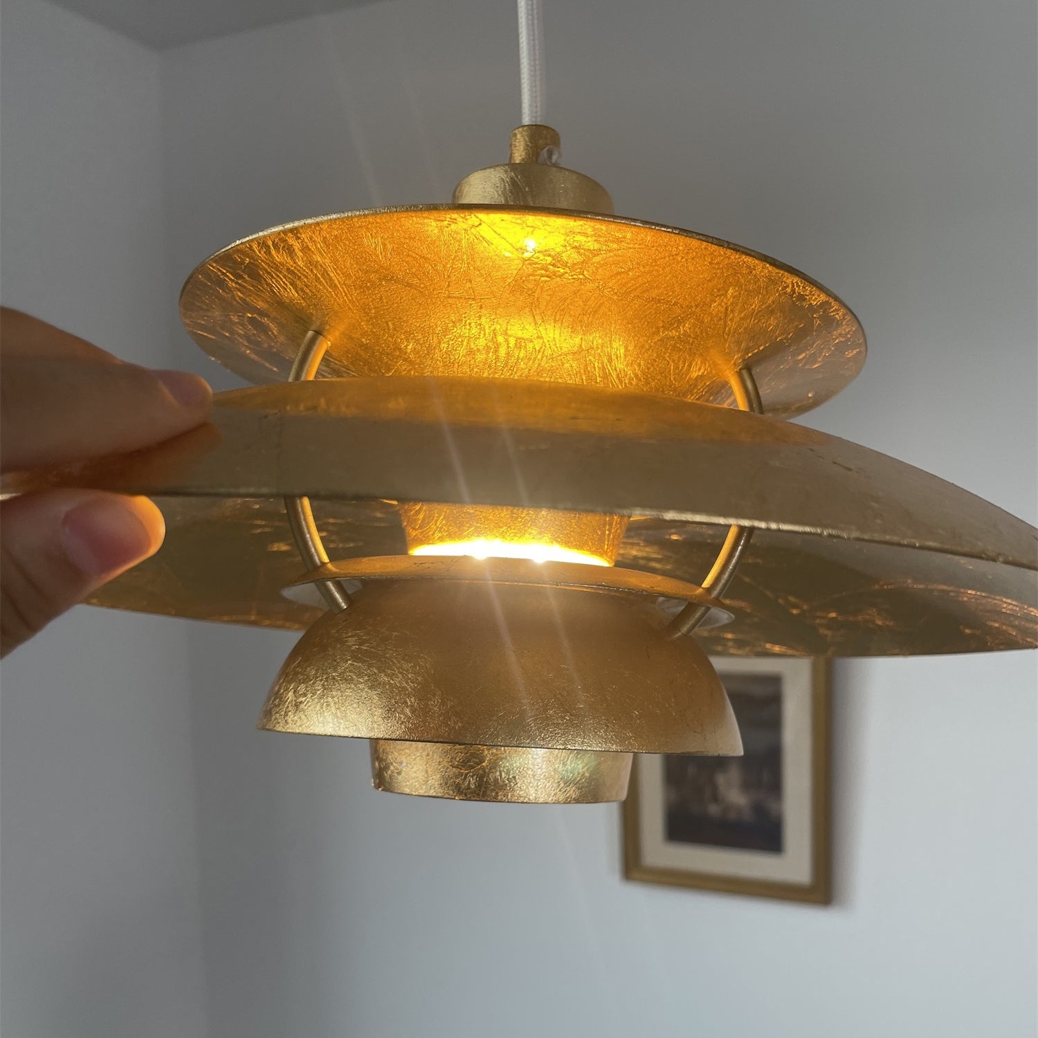 Gold Foil PH Pendant Lamp T1986