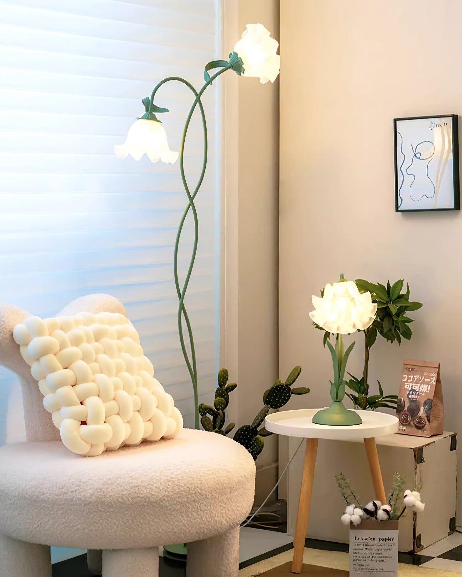 Creative Multi-Head Winding Flower Shape Floor Lamp M75